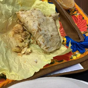 Breakfast burrito