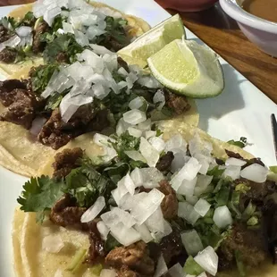 Tacos asadas, best in BR