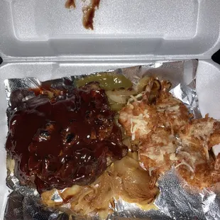 Ribs &amp; Shrimp