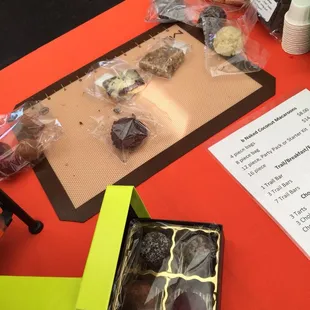  variety of chocolates