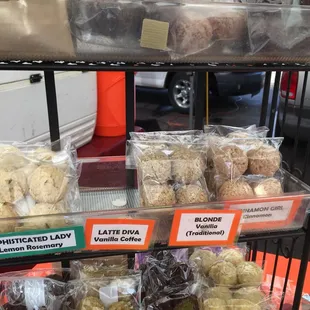  variety of baked goods