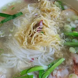 Wonton Noodles Soup
