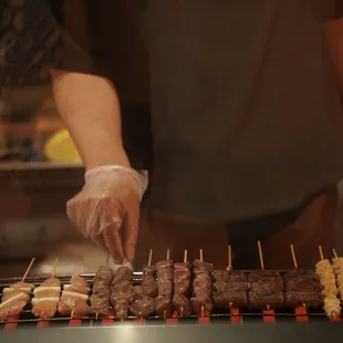 Japanese skewers