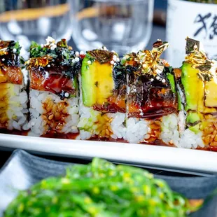 sushi and sashimi, food