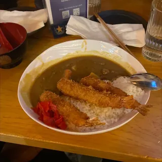 Shrimp Tempura Curry