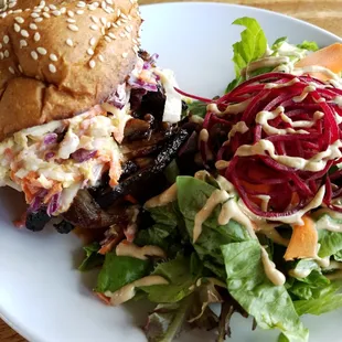 Portobello Mushroom Sandwich