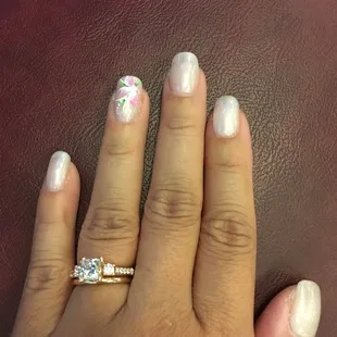 When it's cold, my nails turn blue!