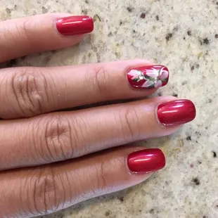 AI does beautiful work! I love how she reshaped my nails