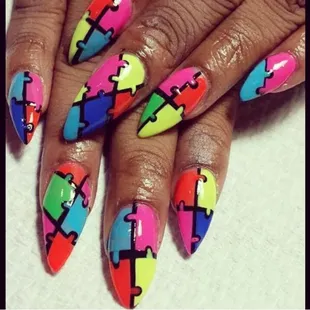 The Dopest Nail Tech in Fresno California! Celebrity nail Technician Tara