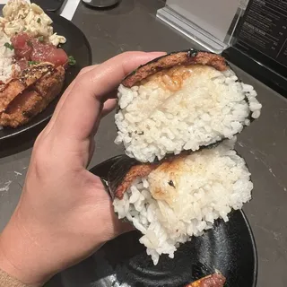 Portuguese Sausage Musubi