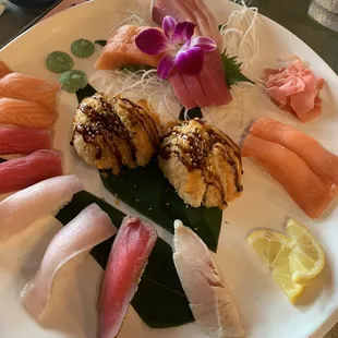 Sushi and Sashimi Dinner