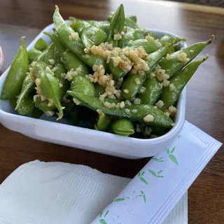 Garlic Edamame