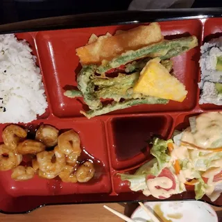 Shrimp Teriyaki Bento Box