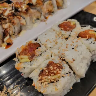 Loki Roll &amp; Spicy Tuna Roll .. yummm!