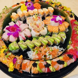Roll Platter, beautifully presented