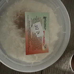 Rice pudding/ arroz con leche