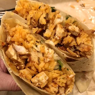 Grilled Chicken Burrito