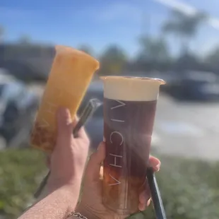 Oolong tea Mango yakult