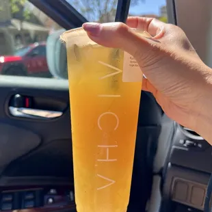 Kumquat lemon ice tea w/ Aloe Vera (3/5 stars)