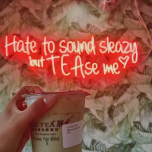 This was waaaaaaaaaay too sweet. God. Ask for half sweetness if you want normal sweetness in your drinks people.