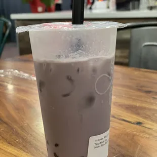 taro milk tea