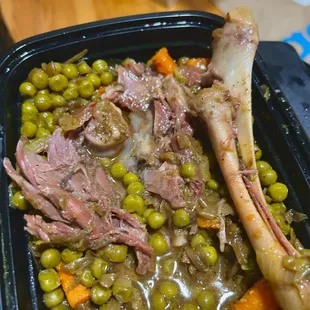 Lamb Tagine with Green Peas