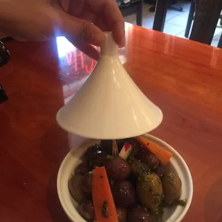 Olive Combo a la Charmoula