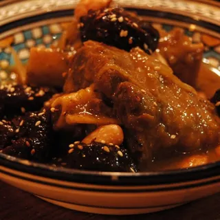 Lamb Tagine with Prunes & Almonds