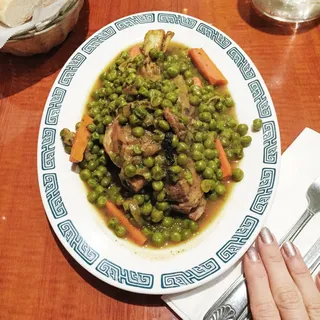 Lamb Tagine with Green Peas