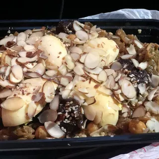 Chicken Couscous with Raisins & Onion