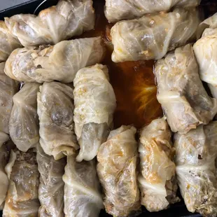 Stuffed cabbage (meat &amp; rice)