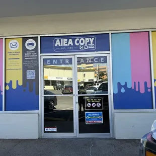 New store front