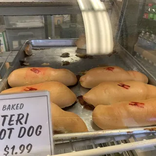 Teri Hot Dog Baked Manapua