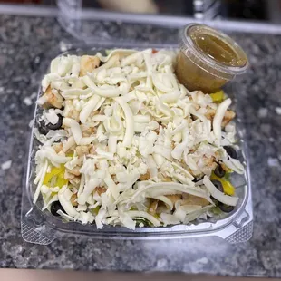 Chicken salad w/ house made Italian dressing