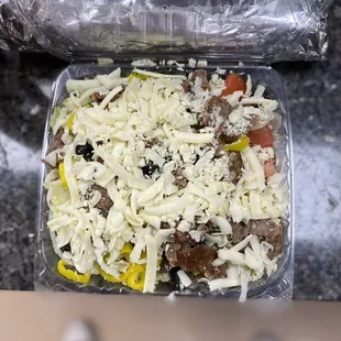 Steak salad