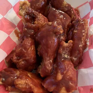 Honey BBQ wings