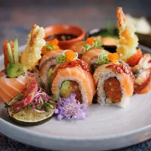 food, sashimi, sushi, sushi and sashimi