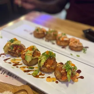 Spicy tuna crispy rice