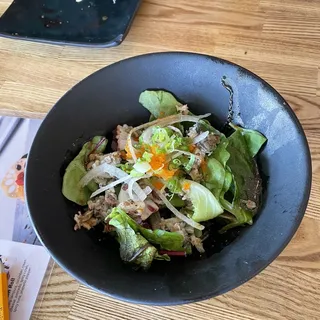 Salmon Skin Salad