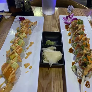 Salmon pleasure roll