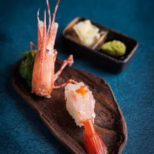 Ama Ebi &amp; Deep fried head