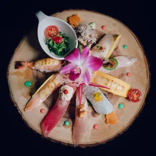 food, sashimi, sushi, sushi and sashimi