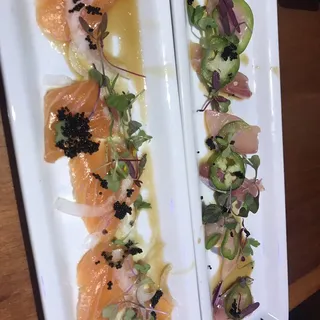 Yellowtail Poke Sashimi
