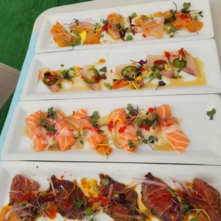 Spicy Albacore Poke Sashimi