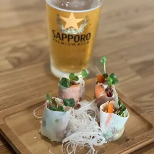 Daikon sushi