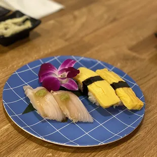 Yellowtail and Tamago