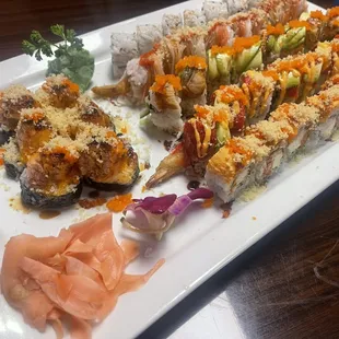 sashimi, sushi and sashimi, food, sushi