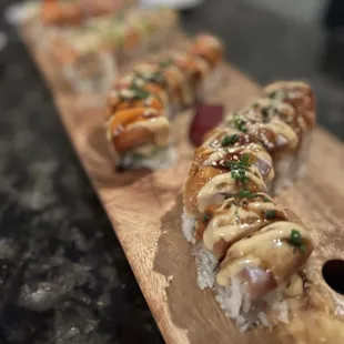 Loved this place! The So Fine roll was my favorite!