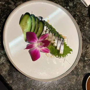 Saba sashimi