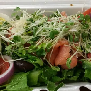 Smoked Salmon Salad